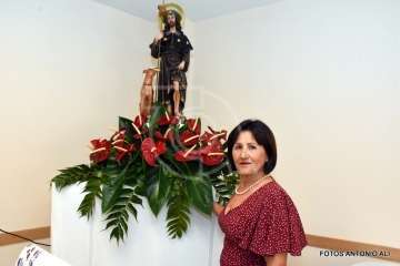 El Roque Azucarero, a tope, en la fiesta para honrar a su patrono (Foto Antonio Alí)